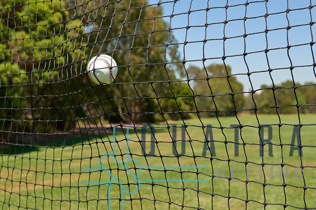 Quatra Sports Netting Sports Cage Fully Enclosed 21m x 3.6m - Net Only