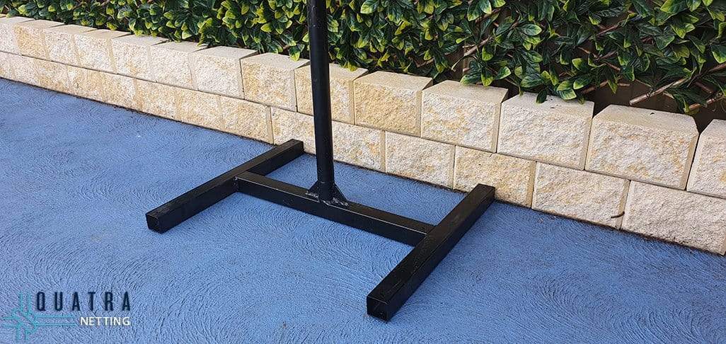 Quatra Sports Netting 3m Support Post with Base Stand