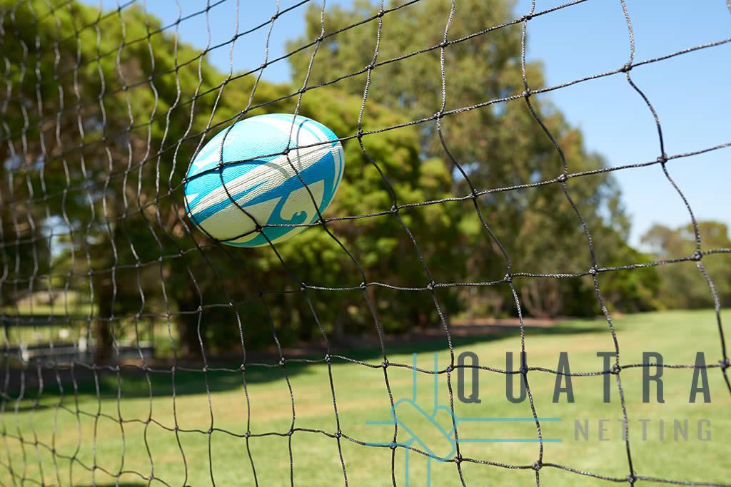 Quatra Sports Netting Black / 5m Soccer Netting by-the-metre: 5m Wide - Black