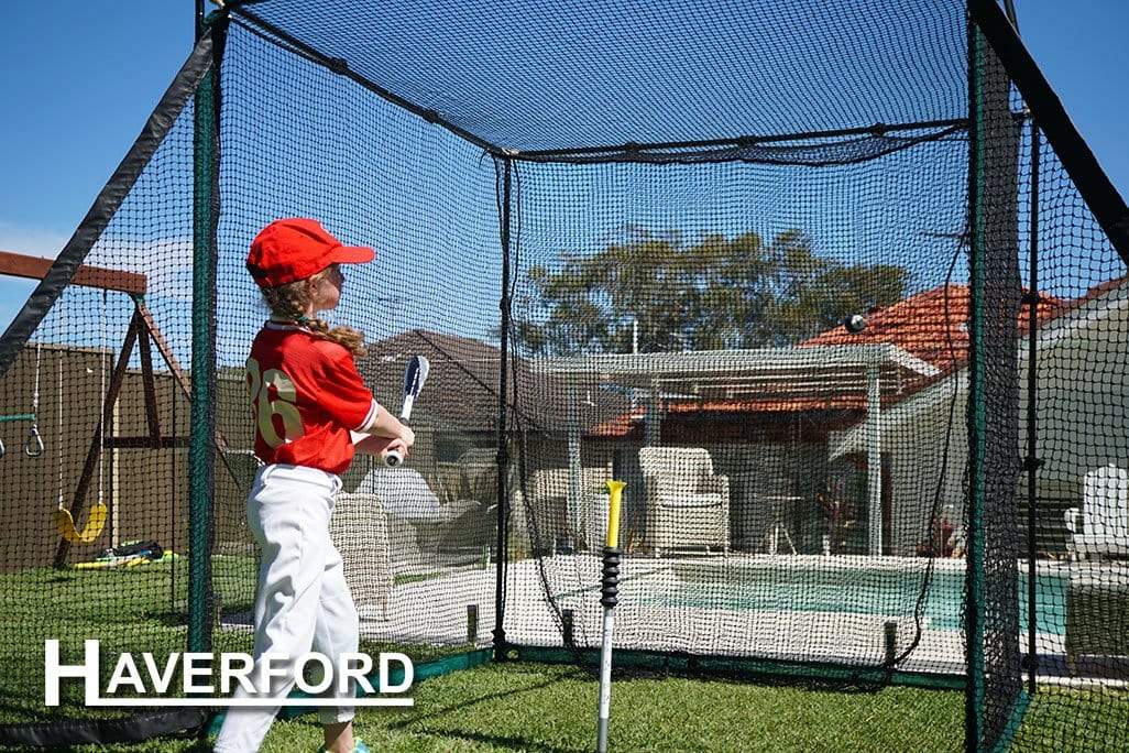 Quatra Sports Netting Childrens Multi-Sport Cage Inc. Steel Frame