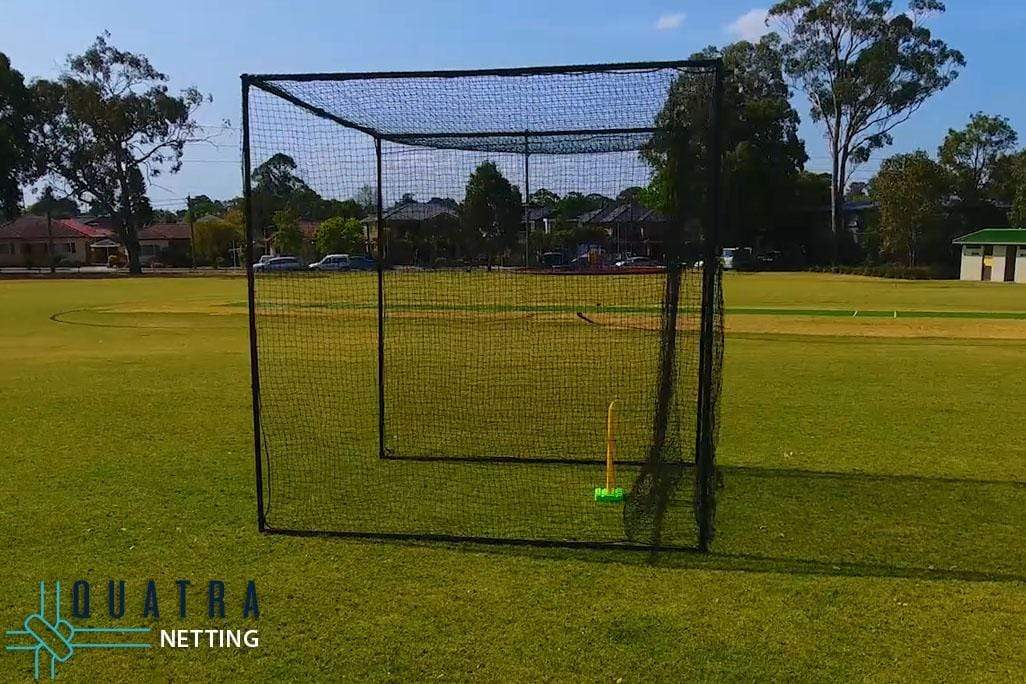 Quatra Sports Netting Portable Cricket Cage: 3m x 3m